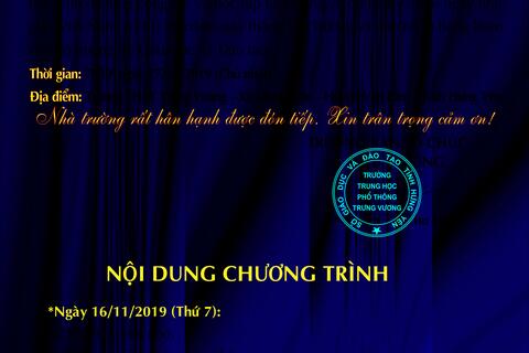 THƯ MỜI DỰ LỄ KỶ NIỆM 20 NĂM NGÀY THÀNH LẬP TRƯỜNG THPT TRƯNG VƯƠNG, HƯNG YÊN!!!