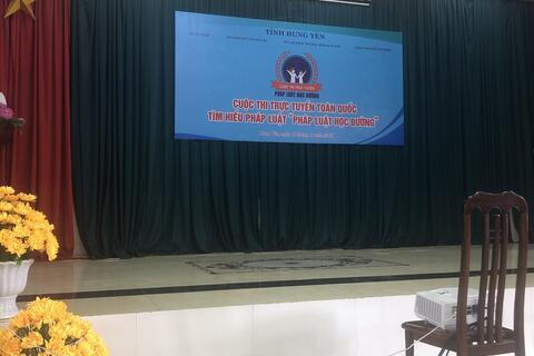 Phát động Cuộc thi trực tuyến "Pháp luật học đường"