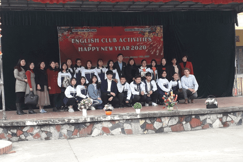TỔ TIẾNG ANH TỔ CHỨC HOẠT ĐỘNG NGOẠI KHÓA