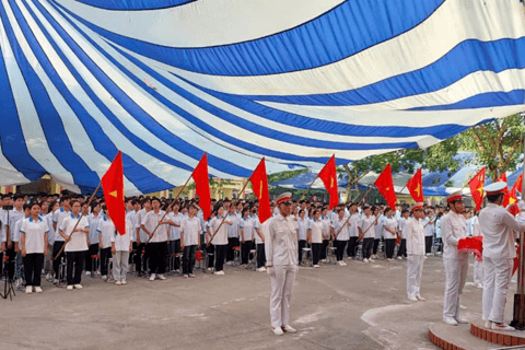 LỄ KHAI GIẢNG NĂM HỌC 2024 – 2025 TRƯỜNG THPT TRƯNG VƯƠNG