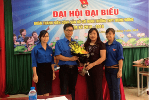 Đại hội đoàn trường THPT Trưng Vương nhiệm kỳ 2018-2019
