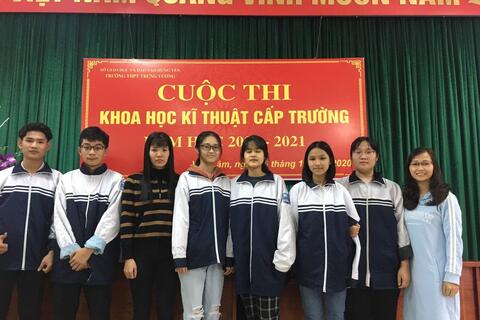 TRƯỜNG THPT TRƯNG VƯƠNG TỔ CHỨC THÀNH CÔNG CUỘC THI KHOA HỌC KỸ THUẬT CẤP TRƯỜNG