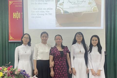 Trường THPT Trưng Vương tham dự Cuộc thi “Học sinh phổ thông với ý tưởng khởi nghiệp”
