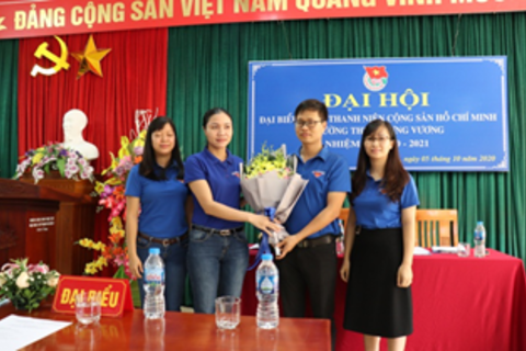 ĐẠI HỘI ĐẠI BIỂU ĐOÀN TNCS HCM TRƯỜNG THPT TRƯNG VƯƠNG NHIỆM KỲ 2020 – 2021
